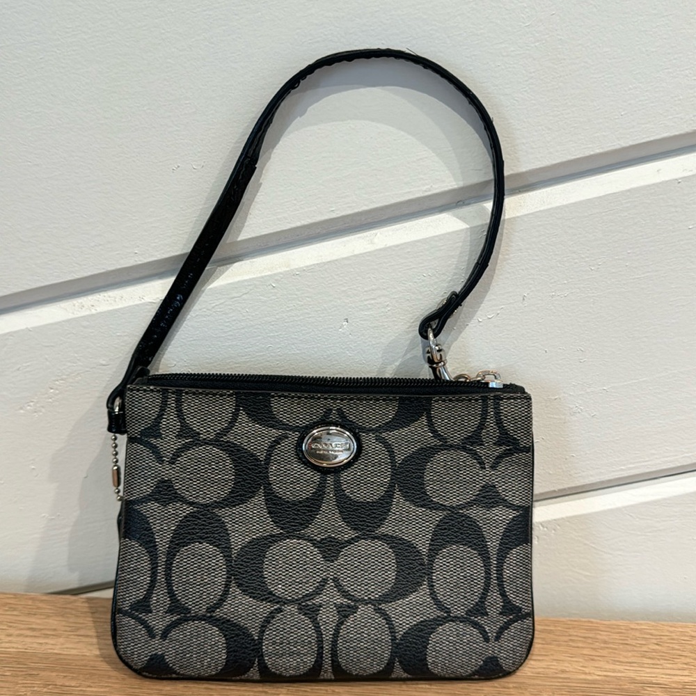 Vintage Coach wristlet